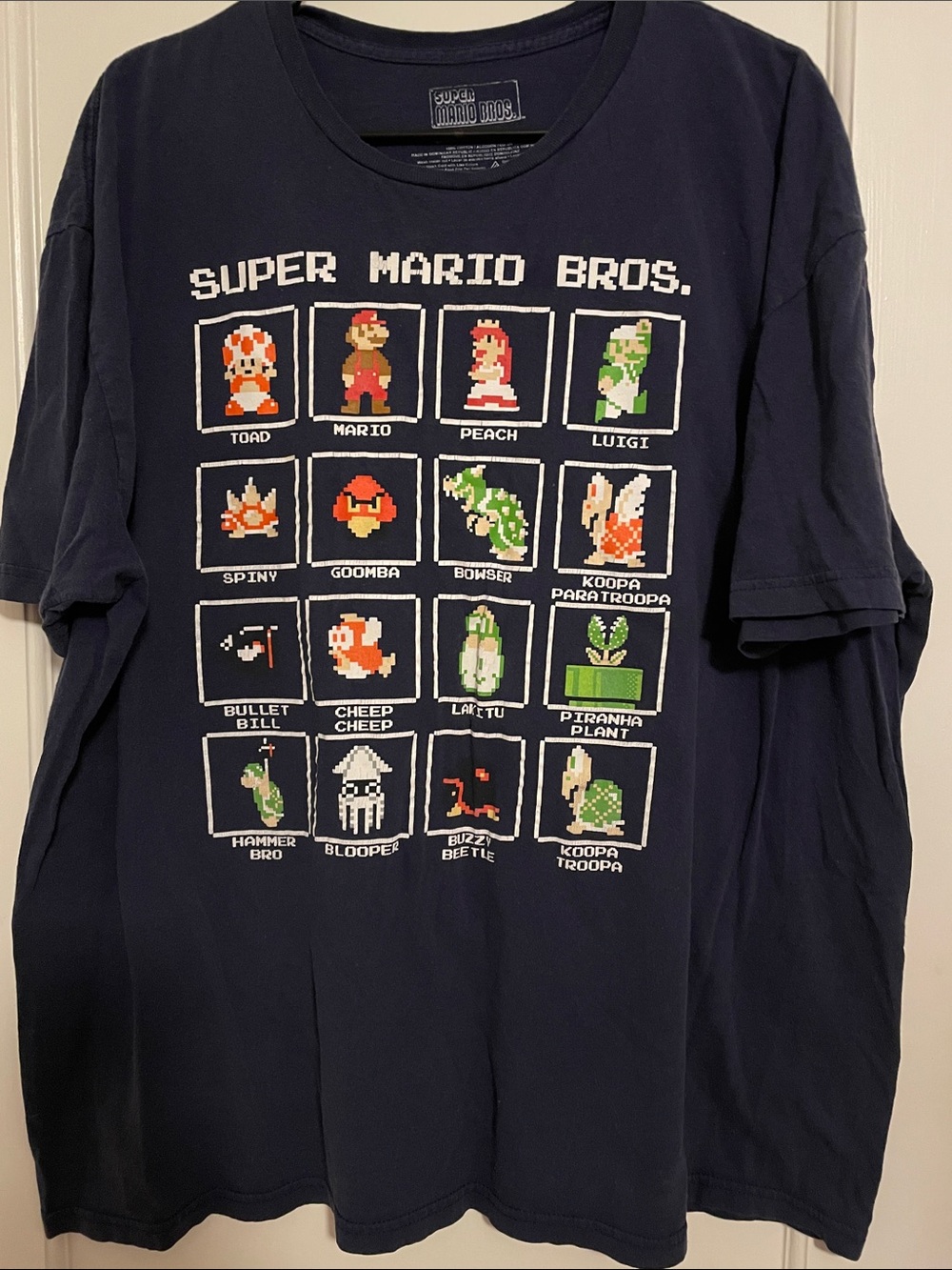 Super Mario Bros. Navy Graphic Tee - Nintendo